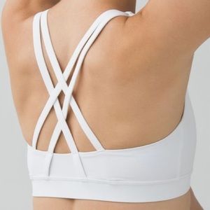 Lululemon Energy Bra
White